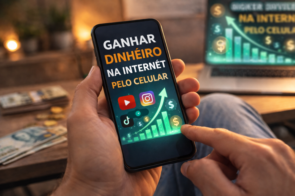 Ganhar dinheiro na internet pelo celular como ganhar dinheiro na internet pelo celular