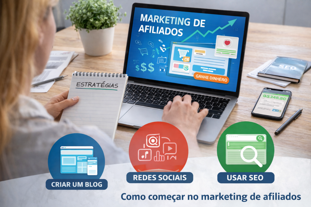 como começar no marketing de afiliados